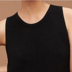 Aritzia Babaton Knit Tank-Black
